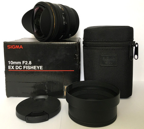 Obiettivo sigma 10mm 8 - obiettivo, ex