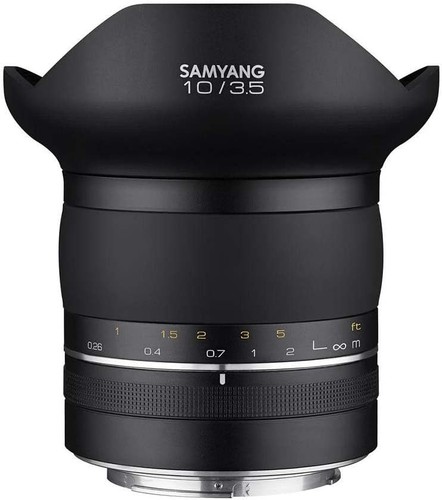 Samyang syxp10 f - 10, f/3.5